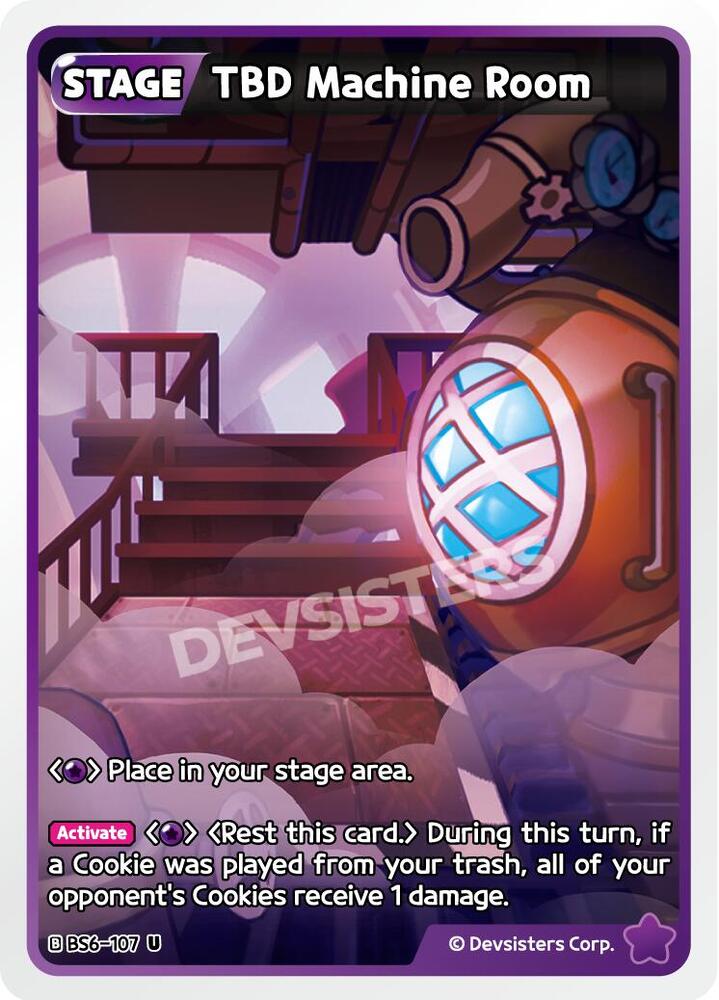 TBD Machine Room, Arena of Glory BS6-107