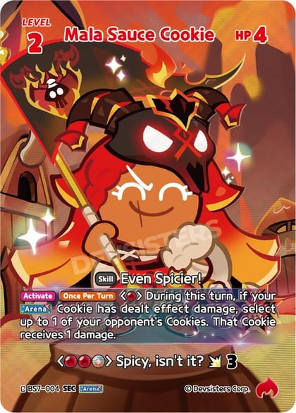 Mala Sauce Cookie (004) (SEC), Arena of Glory BS7-004