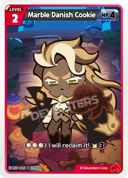 Marble Danish Cookie, Arena of Glory BS7-005