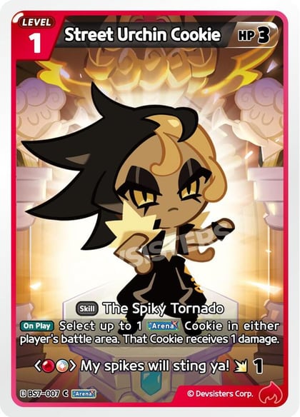 Street Urchin Cookie, Arena of Glory BS7-007