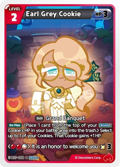 Earl Grey Cookie, Arena of Glory BS7-008