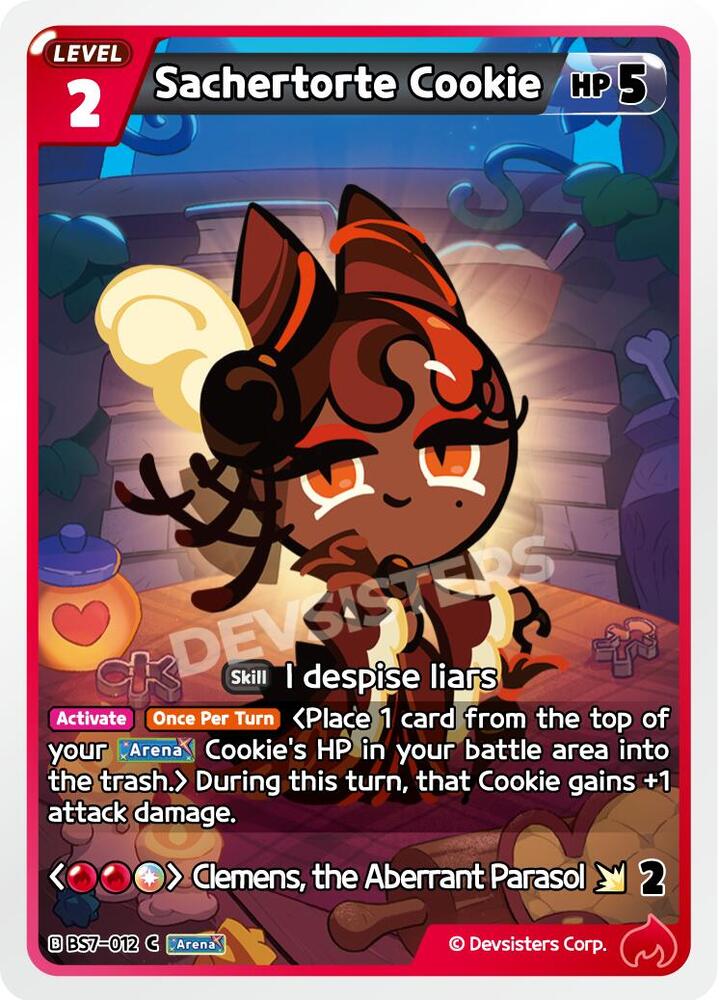 Sachertorte Cookie, Arena of Glory BS7-012