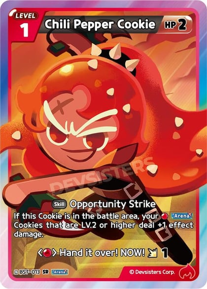 Chili Pepper Cookie (013), Arena of Glory BS7-013