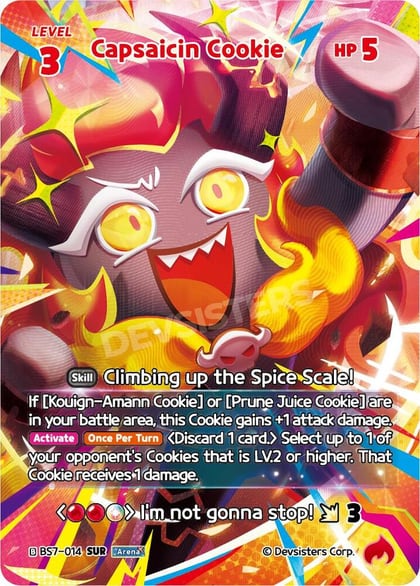 Capsaicin Cookie (SUR), Arena of Glory BS7-014