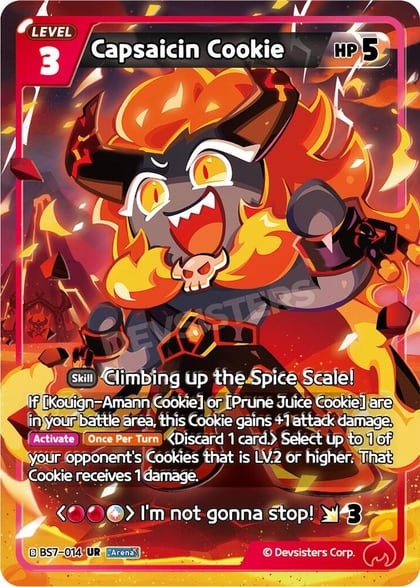 Capsaicin Cookie, Arena of Glory BS7-014
