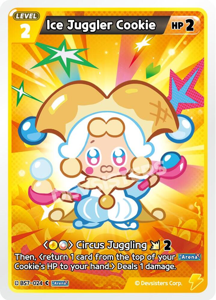 Ice Juggler Cookie, Arena of Glory BS7-024