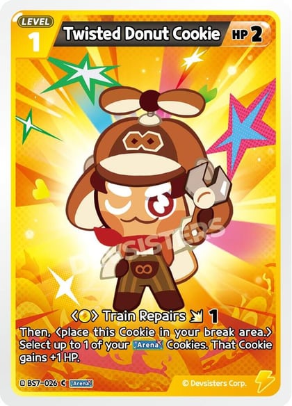 Twisted Donut Cookie, Arena of Glory BS7-026