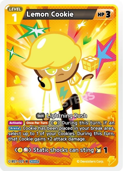 Lemon Cookie (027), Arena of Glory BS7-027