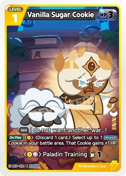 Vanilla Sugar Cookie, Arena of Glory BS7-031