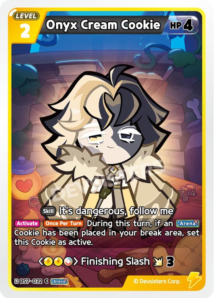Onyx Cream Cookie, Arena of Glory BS7-032