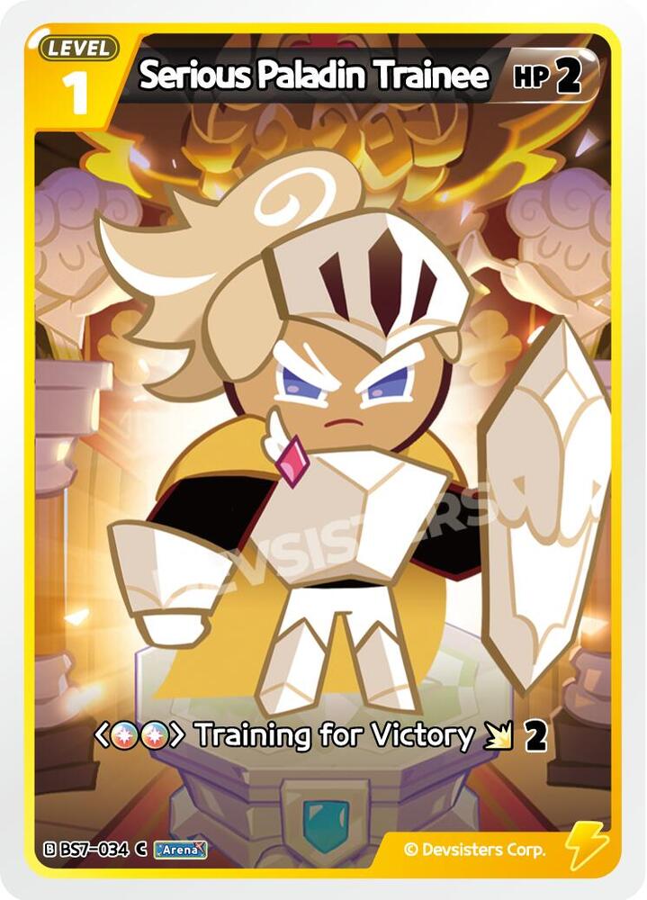 Serious Paladin Trainee, Arena of Glory BS7-034