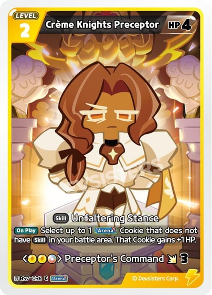 Creme Knights Preceptor, Arena of Glory BS7-036