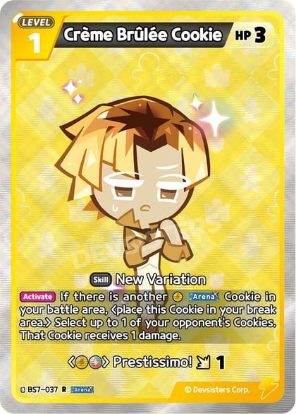 Creme Brulee Cookie, Arena of Glory BS7-037