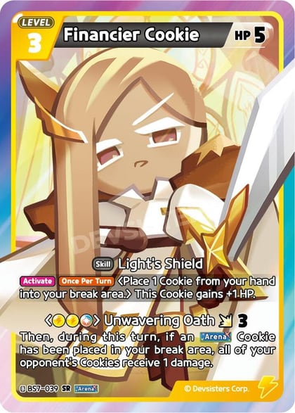 Financier Cookie, Arena of Glory BS7-039