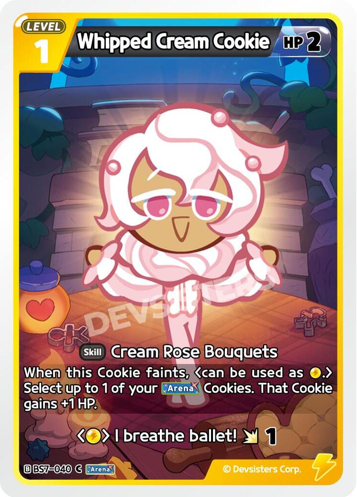 Whipped Cream Cookie, Arena of Glory BS7-040