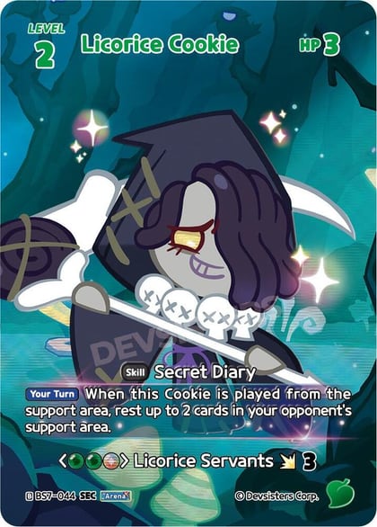 Licorice Cookie (SEC), Arena of Glory BS7-044