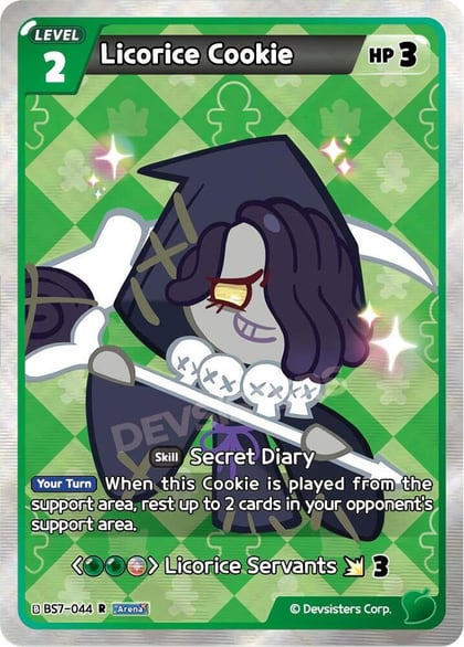 Licorice Cookie, Arena of Glory BS7-044