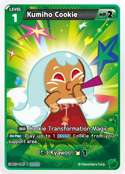 Kumiho Cookie, Arena of Glory BS7-045