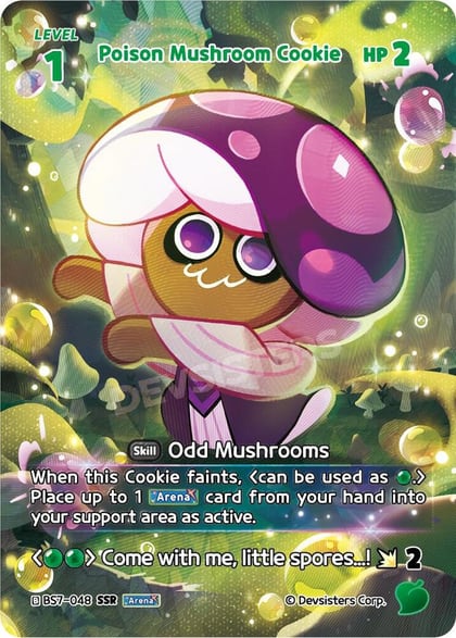 Poison Mushroom Cookie (SSR), Arena of Glory BS7-048