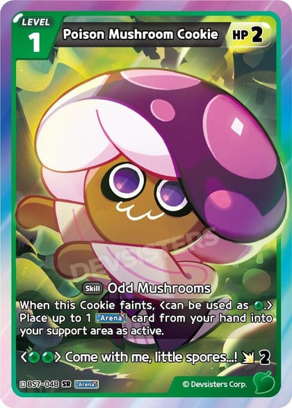 Poison Mushroom Cookie, Arena of Glory BS7-048