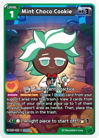 Mint Choco Cookie (051), Arena of Glory BS7-051