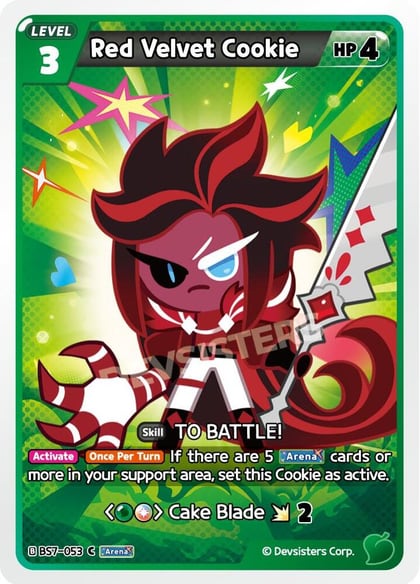 Red Velvet Cookie, Arena of Glory BS7-053