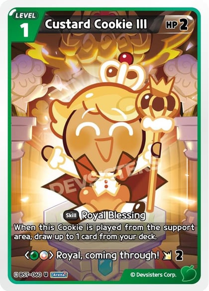 Custard Cookie III, Arena of Glory BS7-060
