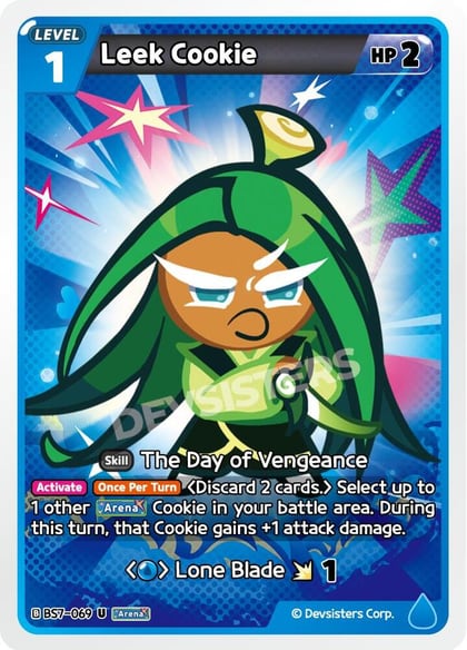 Leek Cookie (069), Arena of Glory BS7-069