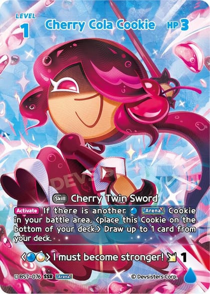 Cherry Cola Cookie (SSR), Arena of Glory BS7-076