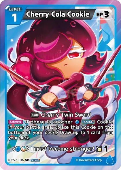 Cherry Cola Cookie, Arena of Glory BS7-076