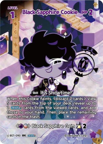 Black Sapphire Cookie (SEC), Arena of Glory BS7-090