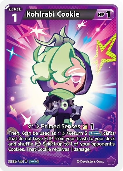 Kohlrabi Cookie, Arena of Glory BS7-102