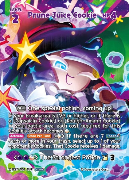 Prune Juice Cookie (SUR), Arena of Glory BS7-104