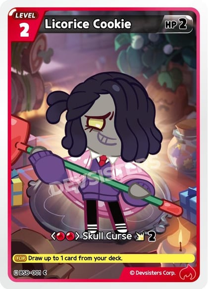 Licorice Cookie, A Game of Truth and Deceit BS8-001