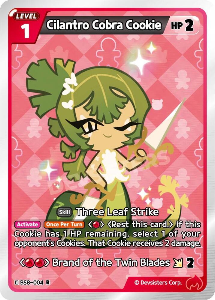 Cilantro Cobra Cookie, A Game of Truth and Deceit BS8-004