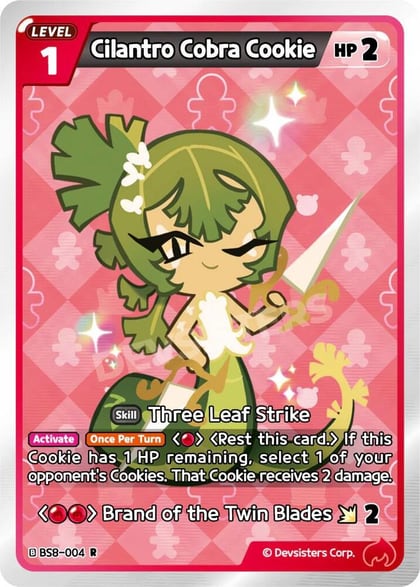 Cilantro Cobra Cookie, A Game of Truth and Deceit BS8-004