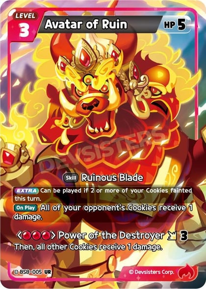Avatar of Ruin, A Game of Truth and Deceit BS8-005
