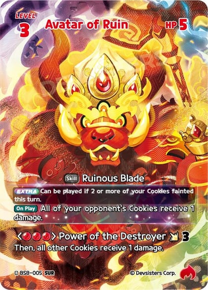 Avatar of Ruin (SUR), A Game of Truth and Deceit BS8-005