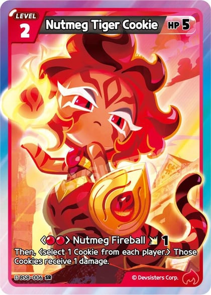 Nutmeg Tiger Cookie, A Game of Truth and Deceit BS8-006