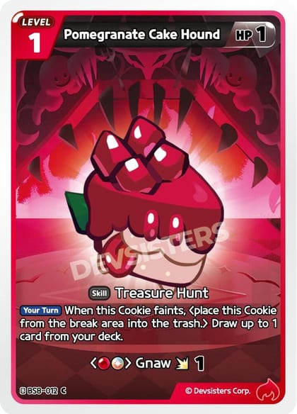 Pomegranate Cake Hound, A Game of Truth and Deceit BS8-012
