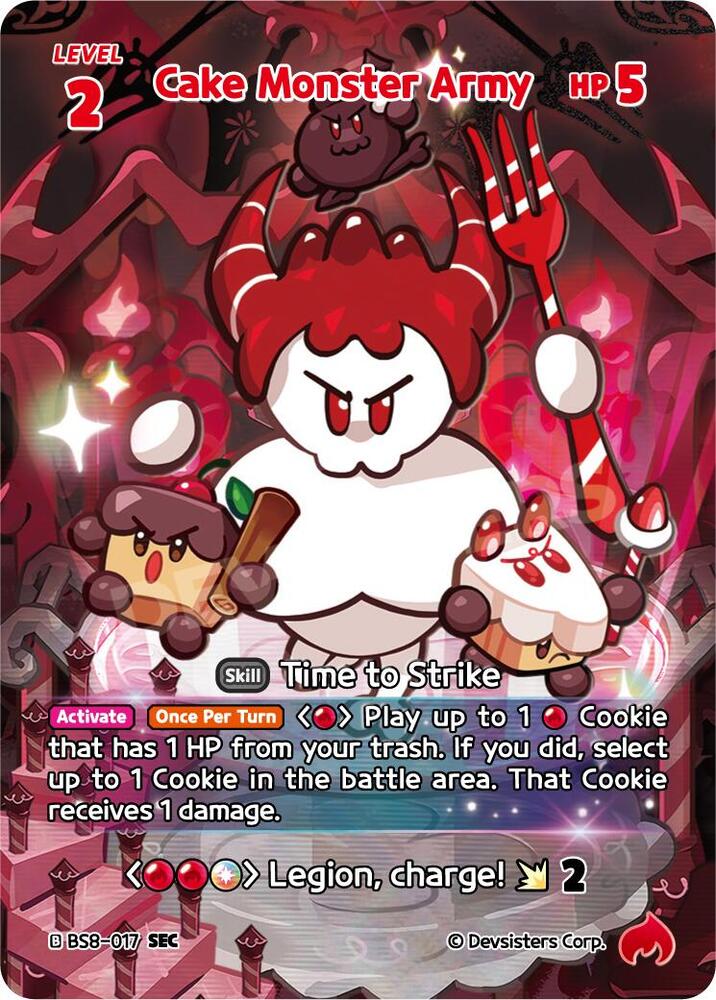 Cake Monster Army (SEC), A Game of Truth and Deceit BS8-017