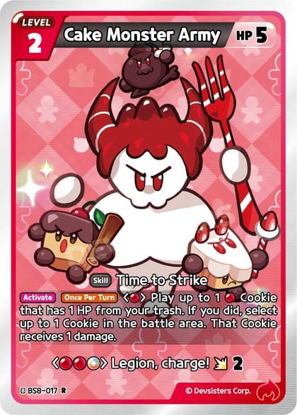 Cake Monster Army, A Game of Truth and Deceit BS8-017