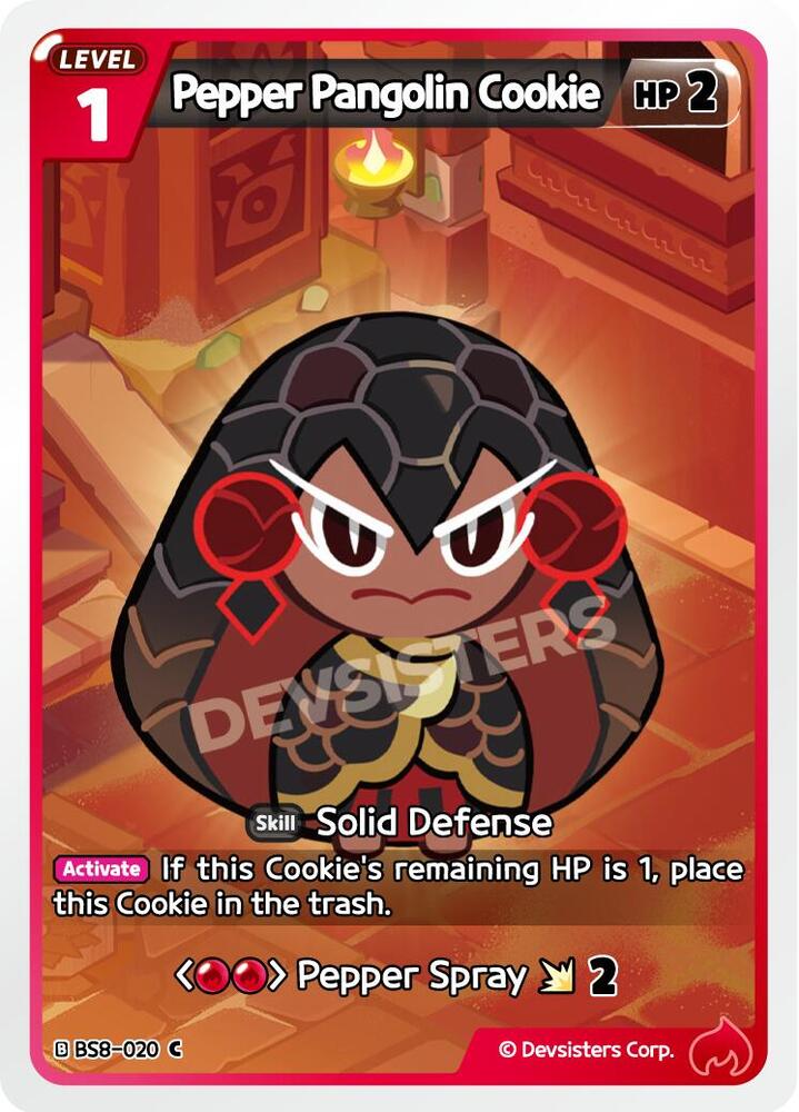 Pepper Pangolin Cookie, A Game of Truth and Deceit BS8-020