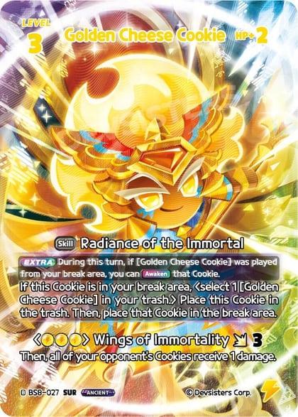 Golden Cheese Cookie (027) (SUR), A Game of Truth and Deceit BS8-027