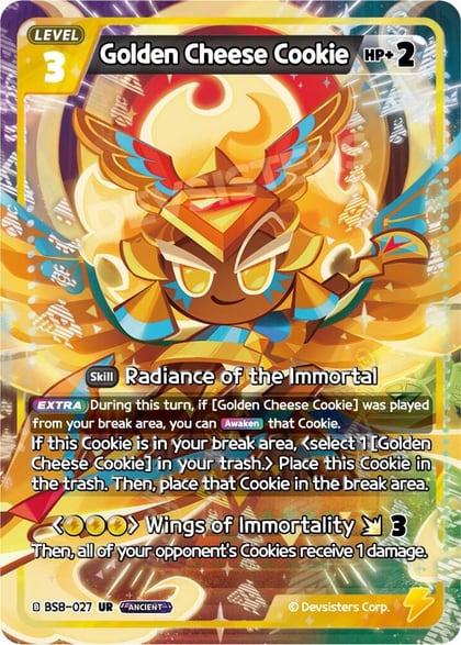 Golden Cheese Cookie (027), A Game of Truth and Deceit BS8-027