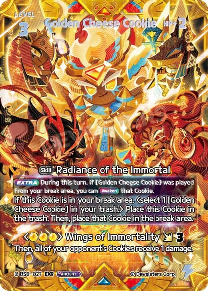 Golden Cheese Cookie (027) (EXR), A Game of Truth and Deceit BS8-027