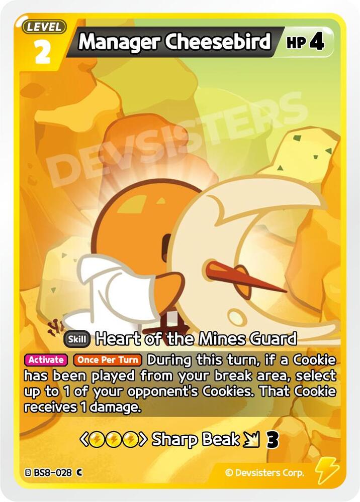 Manager Cheesebird, A Game of Truth and Deceit BS8-028