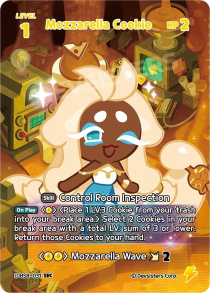 Mozzarella Cookie (SEC), A Game of Truth and Deceit BS8-031