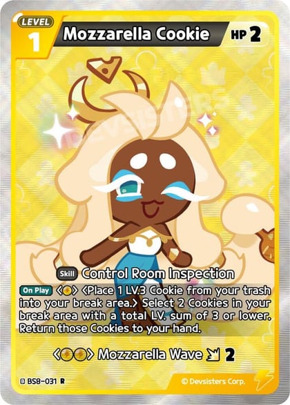 Mozzarella Cookie, A Game of Truth and Deceit BS8-031