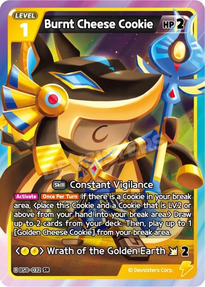 Burnt Cheese Cookie, A Game of Truth and Deceit BS8-032
